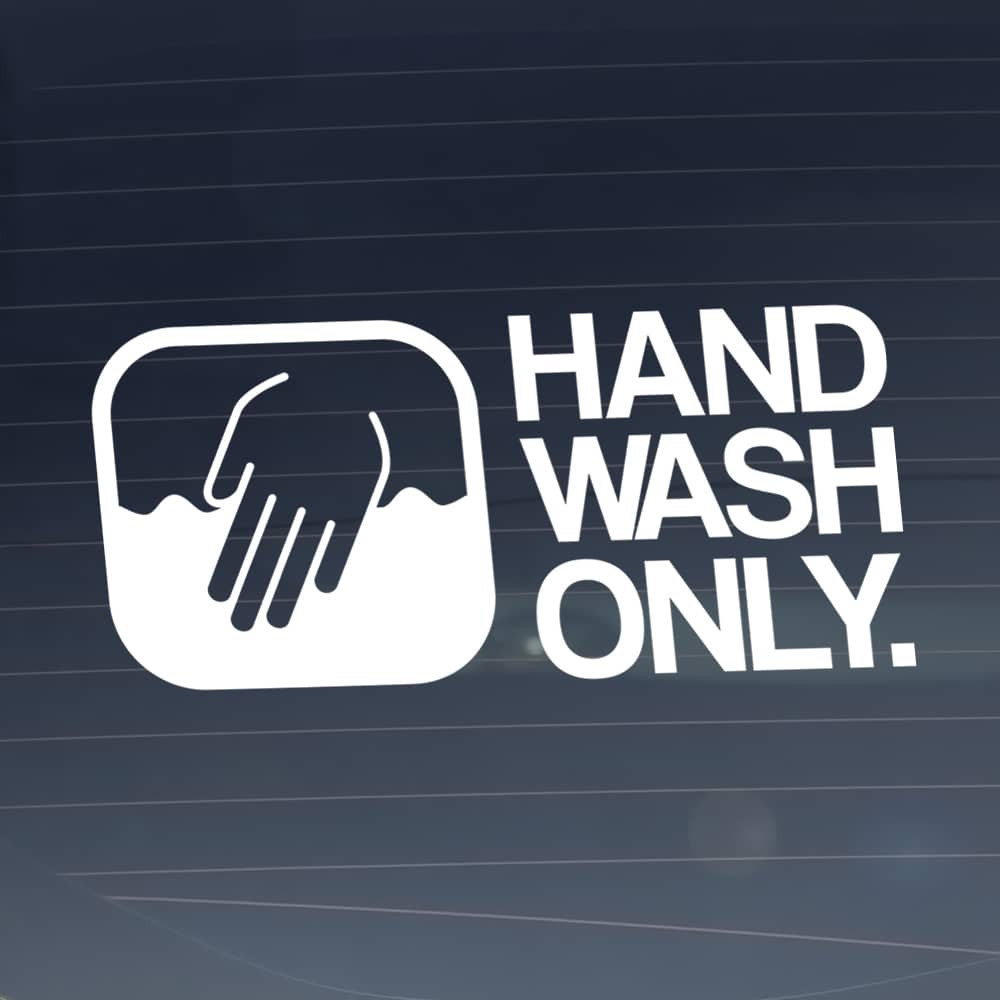 Hand Wash Only V2 • Stickerplot
